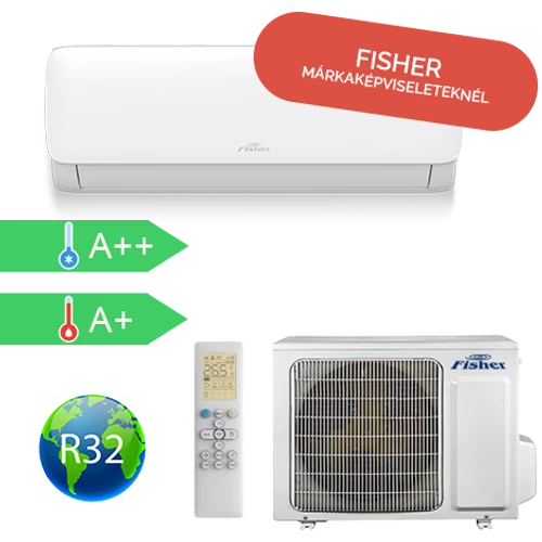 Fisher FSAIFSP jo klima R32 fisher felszerelt jo klima