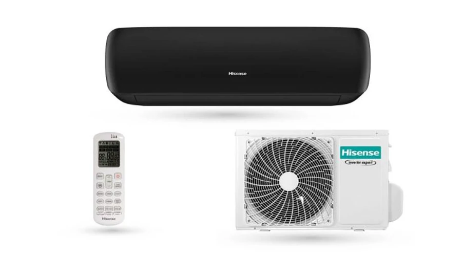 Hisense Apple Pie Pro TG35LE0E oldalfali split klíma csomag 3,5 kW hisense klima marka