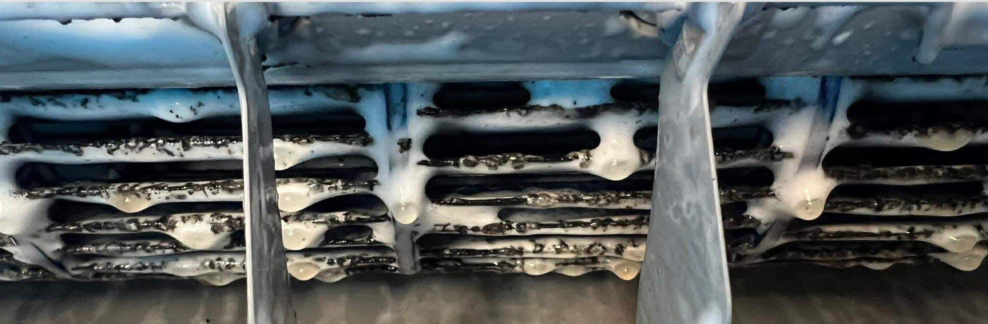 klíma tisztítás csak fertőtlenítő sprayvel nem alapos tisztítás